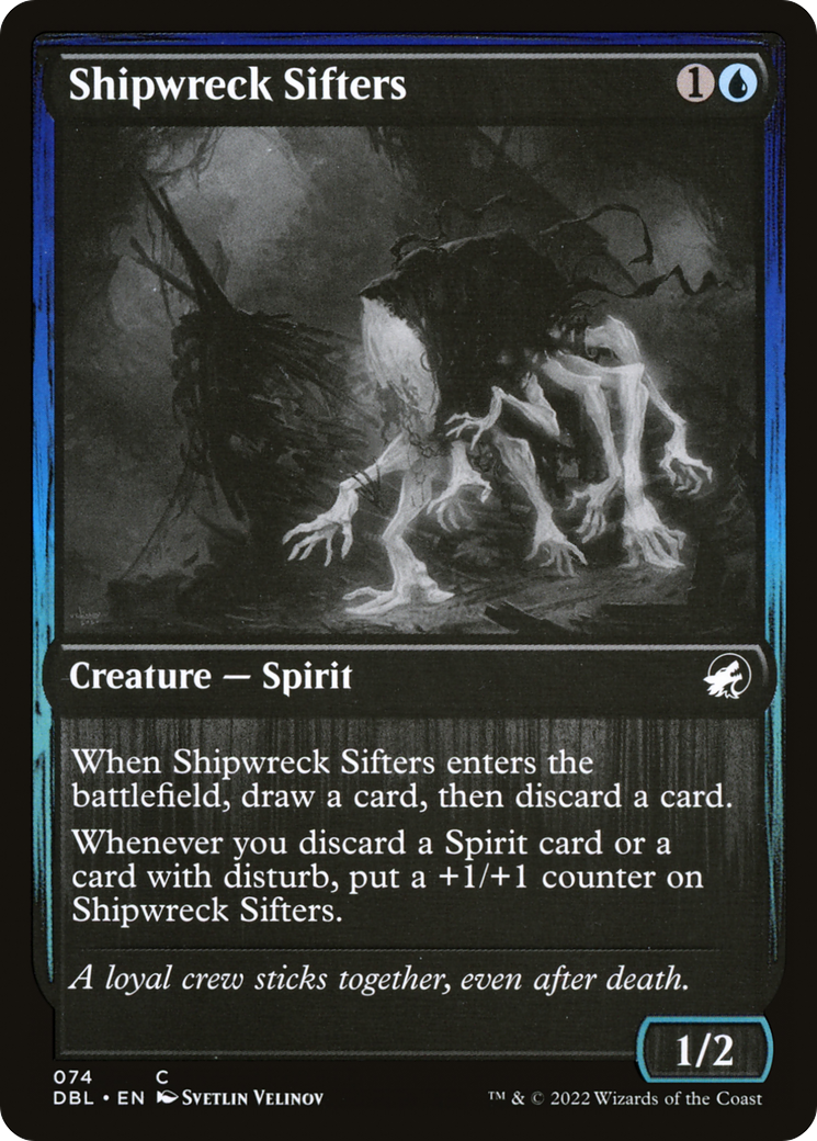 Shipwreck Sifters (DBL-074)  Foil - Innistrad: Double Feature