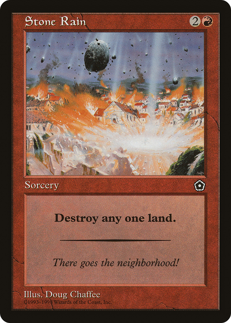 Stone Rain (P02-117)  - Portal Second Age