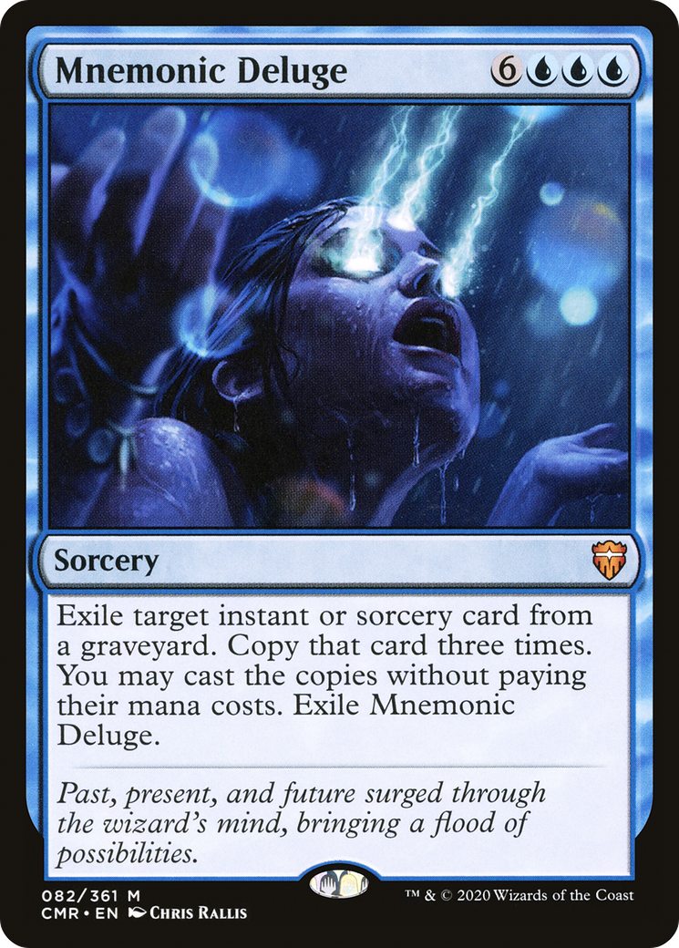 Mnemonic Deluge (CMR-082)  - Commander Legends