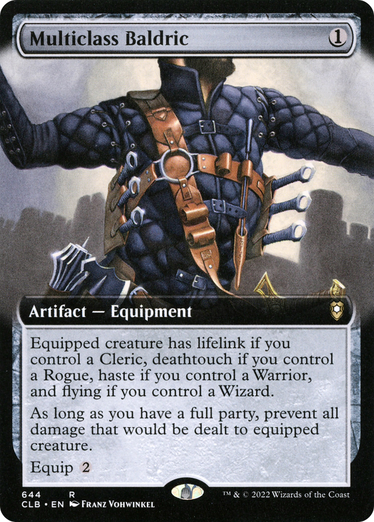 Multiclass Baldric (Extended Art) (CLB-644)  - Commander Legends: Battle for Baldur's Gate: (Extended Art)
