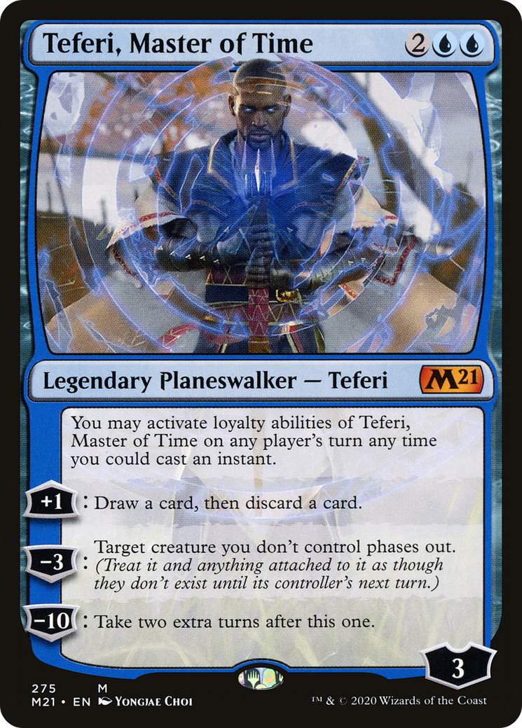 Teferi, Master of Time (275) (M21-275)  Foil - Core Set 2021