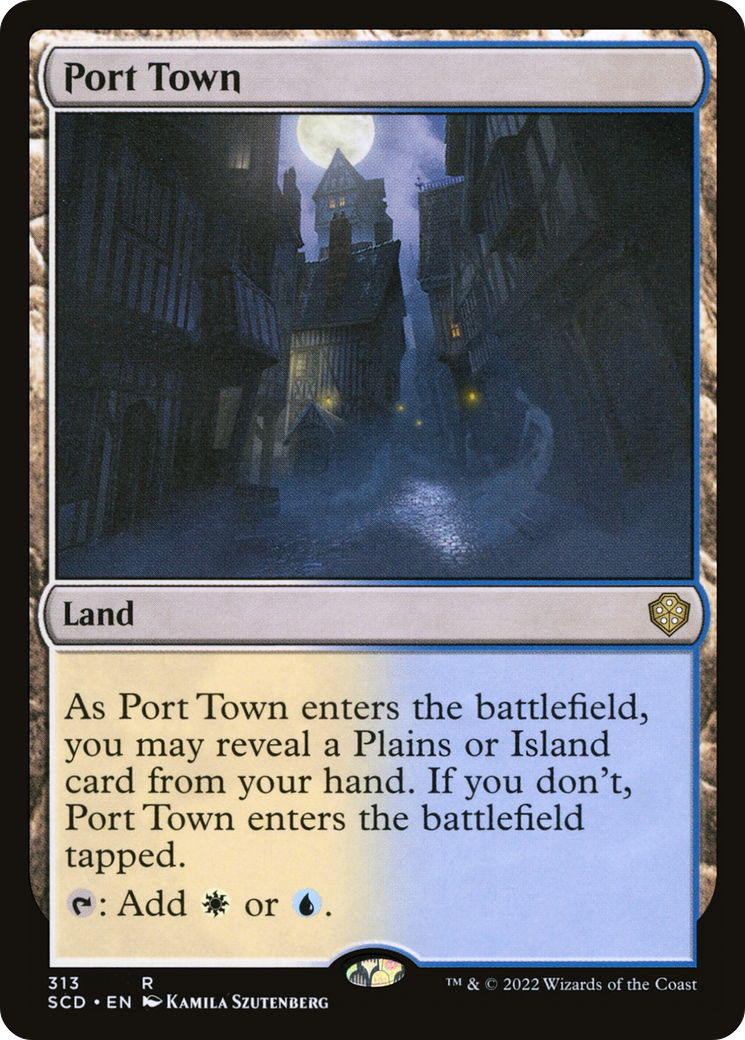 Port Town (SCD-313)  - Starter Commander Decks
