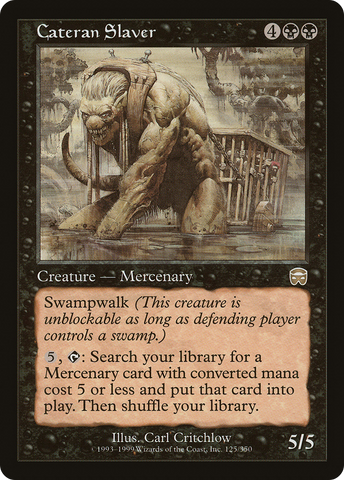 Cateran Slaver (MMQ-125)  - Mercadian Masques