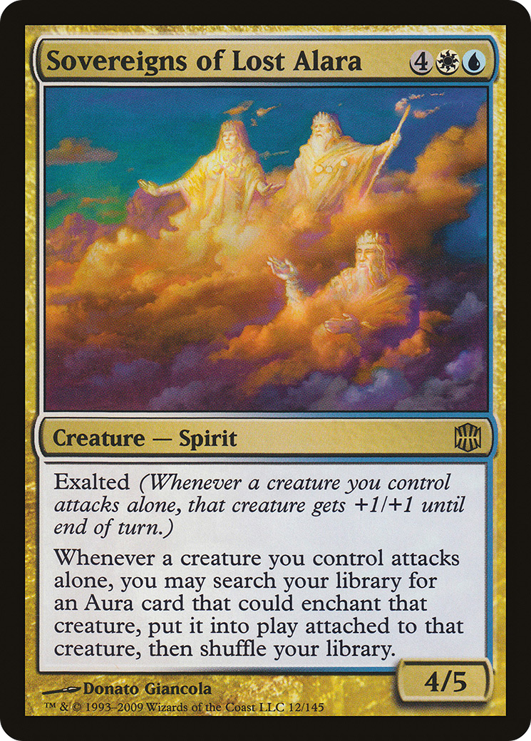 Sovereigns of Lost Alara (ARB-012)  Foil - Alara Reborn