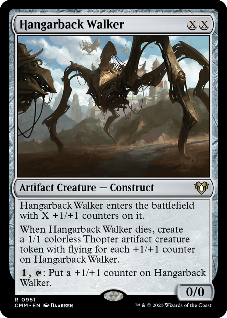 Hangarback Walker (CMM-951)  - Commander Masters