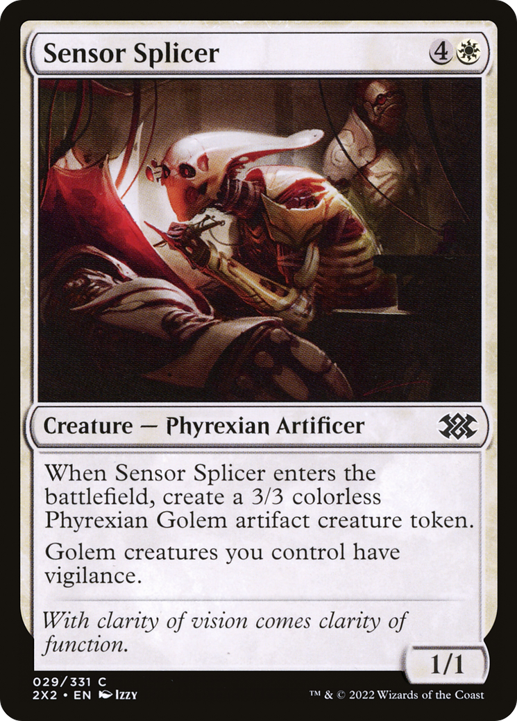 Sensor Splicer (2X2-029)  Foil - Double Masters 2022