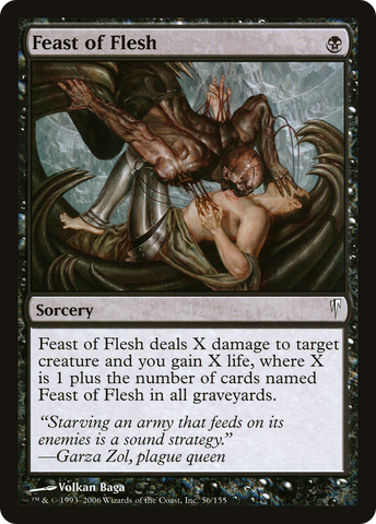 Feast of Flesh (CSP-056)  Foil - Coldsnap
