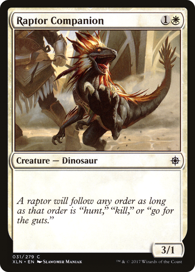 Raptor Companion (XLN-031)  - Ixalan