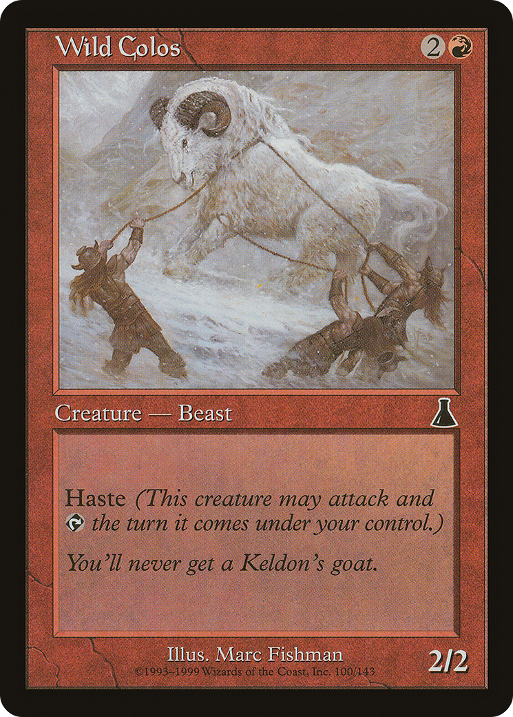 Wild Colos (UDS-100)  Foil - Urza's Destiny