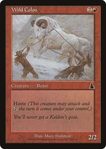 Wild Colos (UDS-100)  Foil - Urza's Destiny