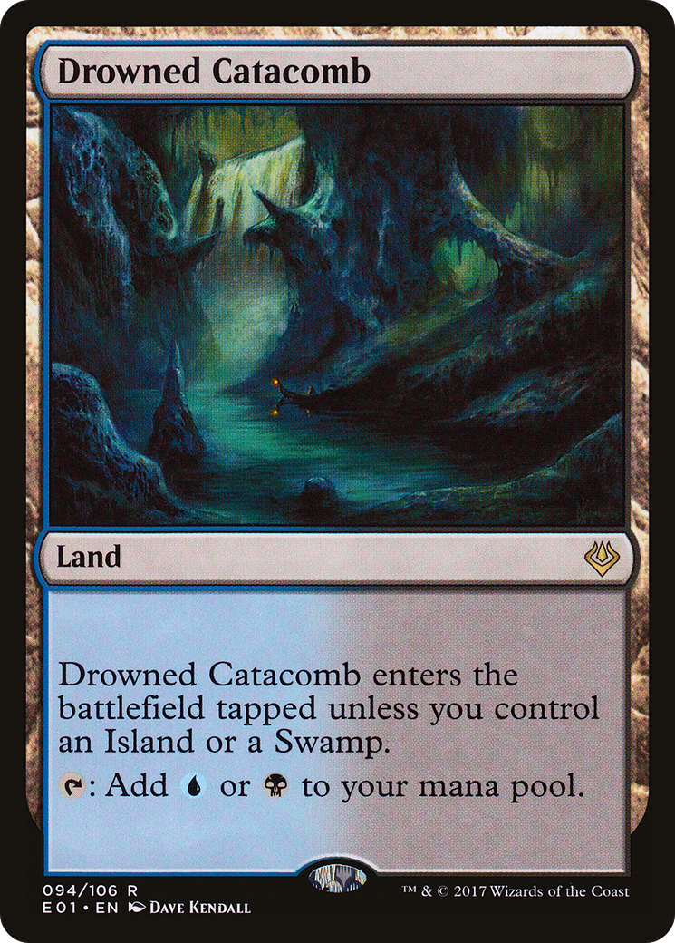 Drowned Catacomb (AC2-094)  - Archenemy: Nicol Bolas
