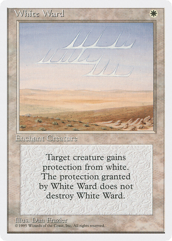 White Ward (4ED-)  - Fourth Edition