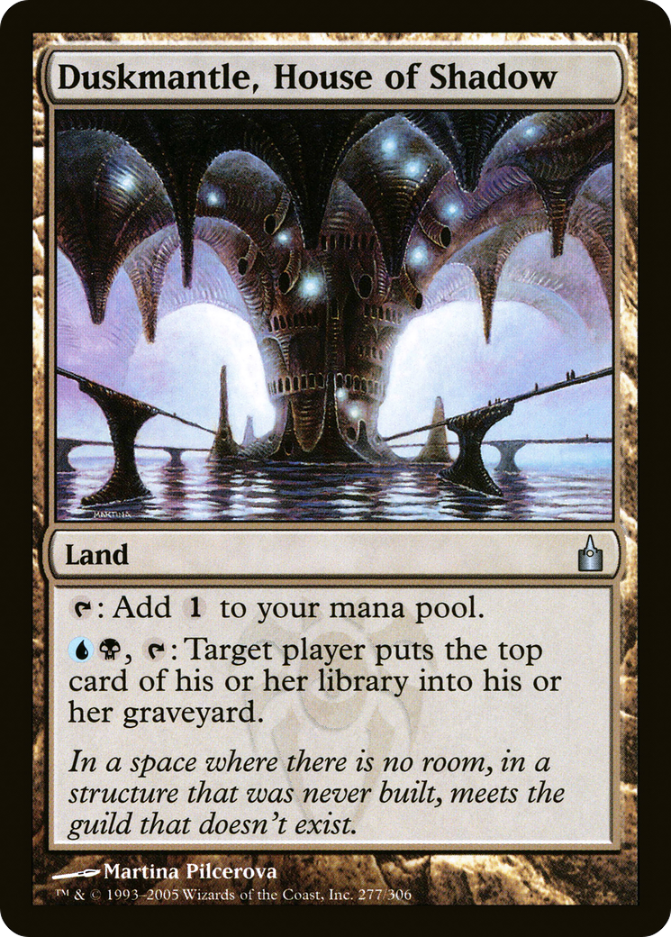 Duskmantle, House of Shadow (RAV-277)  Foil - Ravnica: City of Guilds
