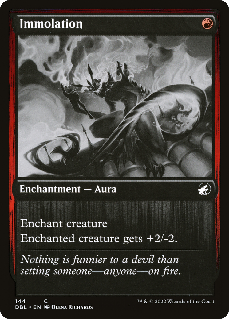Immolation (DBL-144)  - Innistrad: Double Feature