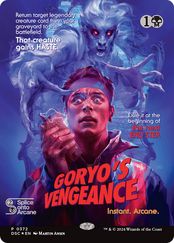 Goryo's Vengeance (Showcase) (DSC-372)  Foil - Duskmourn: House of Horror Commander (Borderless)