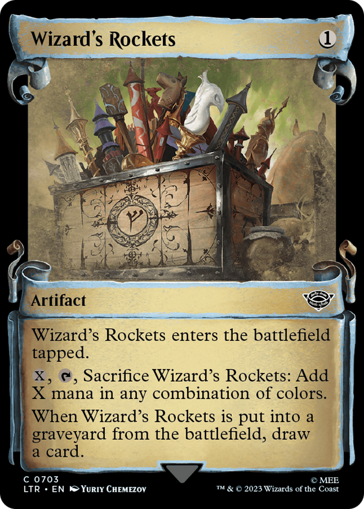 Wizard's Rockets (Showcase Scrolls) (LTR-703)  - The Lord of the Rings: Tales of Middle-earth: (Showcase)