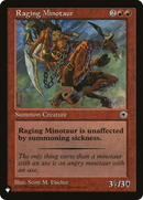 Raging Minotaur (LIST-POR-146)  - The List