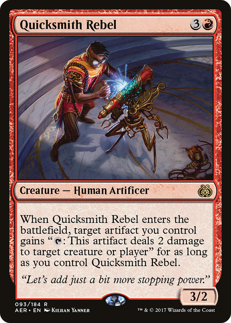 Quicksmith Rebel (AER-093)  Foil - Aether Revolt