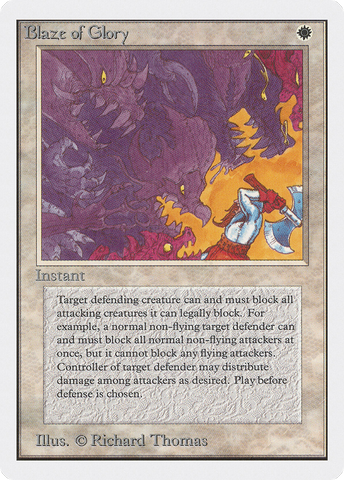 Blaze of Glory (2ED-)  - Unlimited Edition