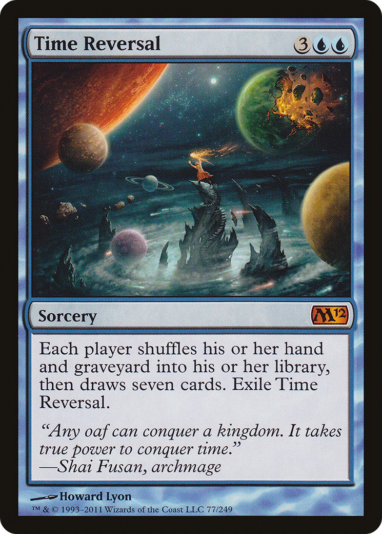 Time Reversal (M12-077)  Foil - Magic 2012