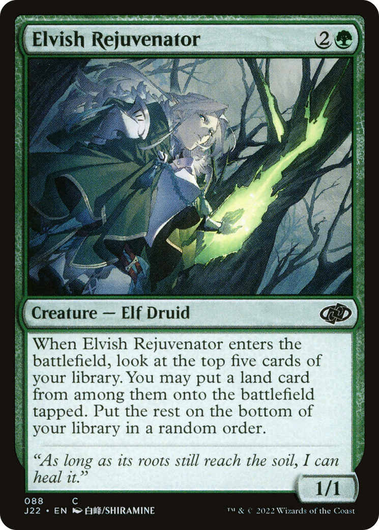 Elvish Rejuvenator (J22-088)  - Jumpstart 2022