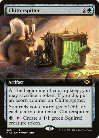 Chitterspitter (Extended Art) (MH2-460)  Foil - Modern Horizons 2: (Extended Art)