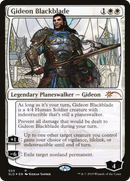 Gideon Blackblade (Stained Glass) (SLD-503)  Foil - Secret Lair Drop