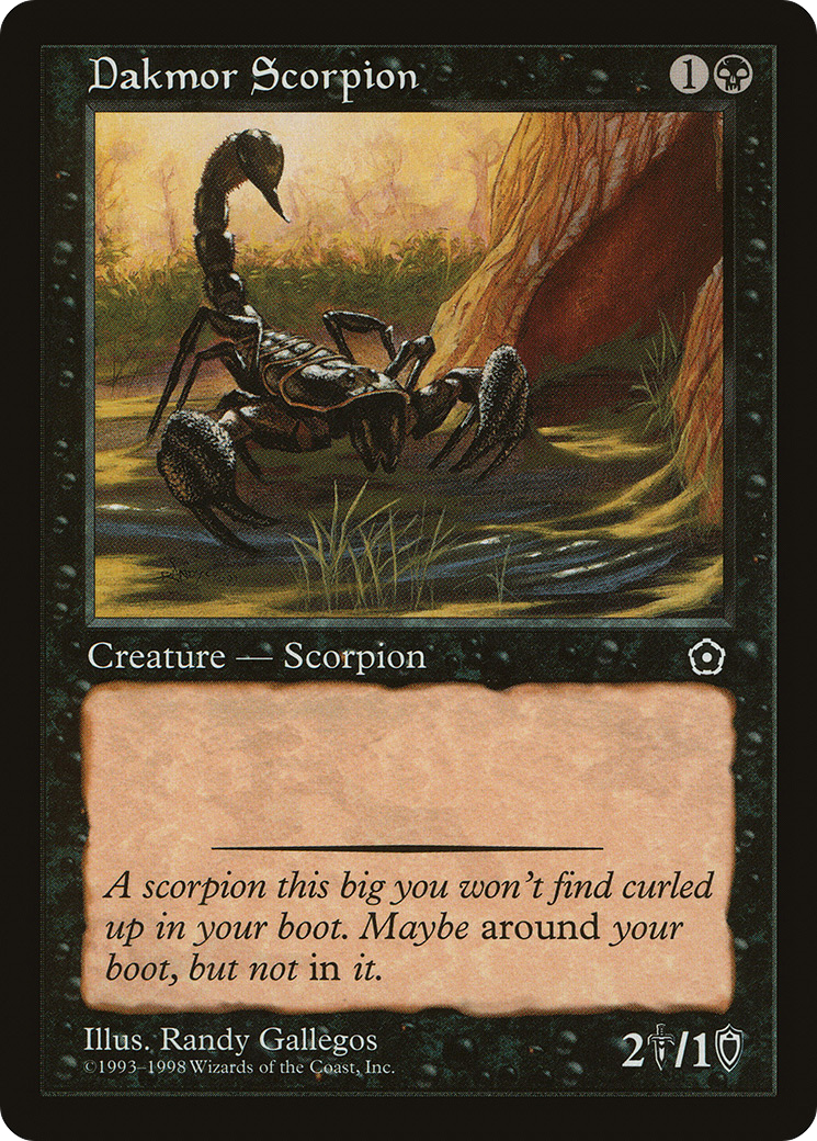 Dakmor Scorpion (P02-070)  - Portal Second Age