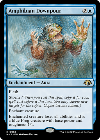 Amphibian Downpour (MH3-051)  - Modern Horizons 3