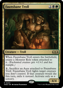 Faunsbane Troll (WOE-203)  Foil - Wilds of Eldraine