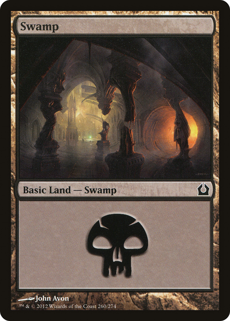 Swamp (260) (RTR-260)  Foil - Return to Ravnica