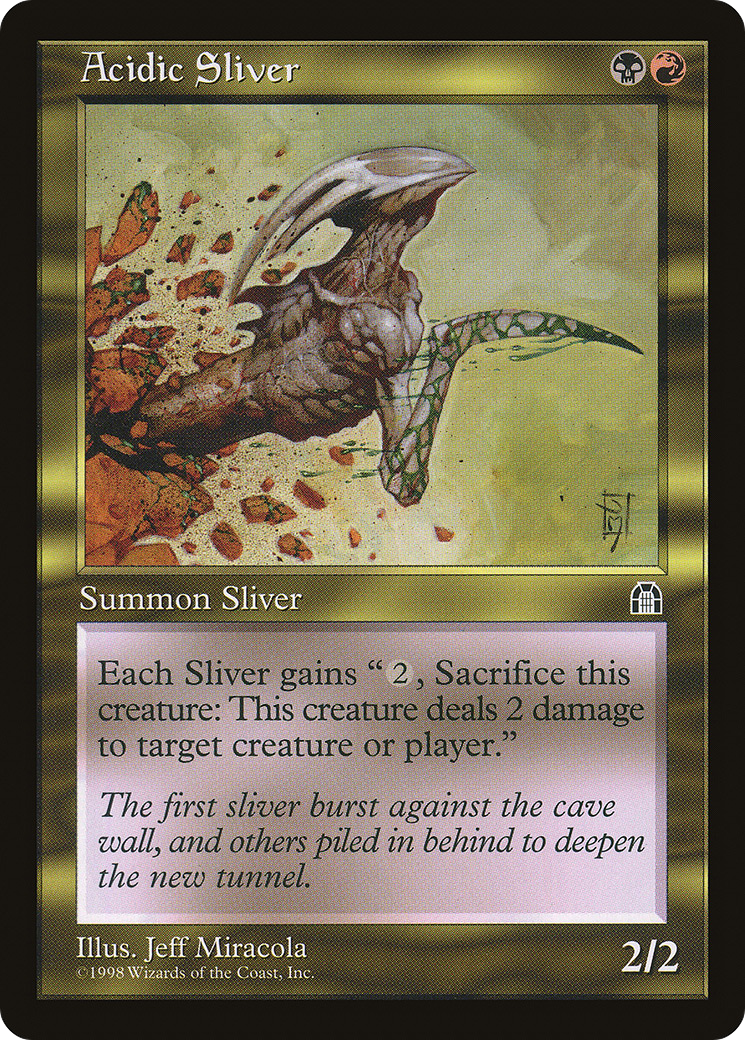 Acidic Sliver (STH-)  - Stronghold