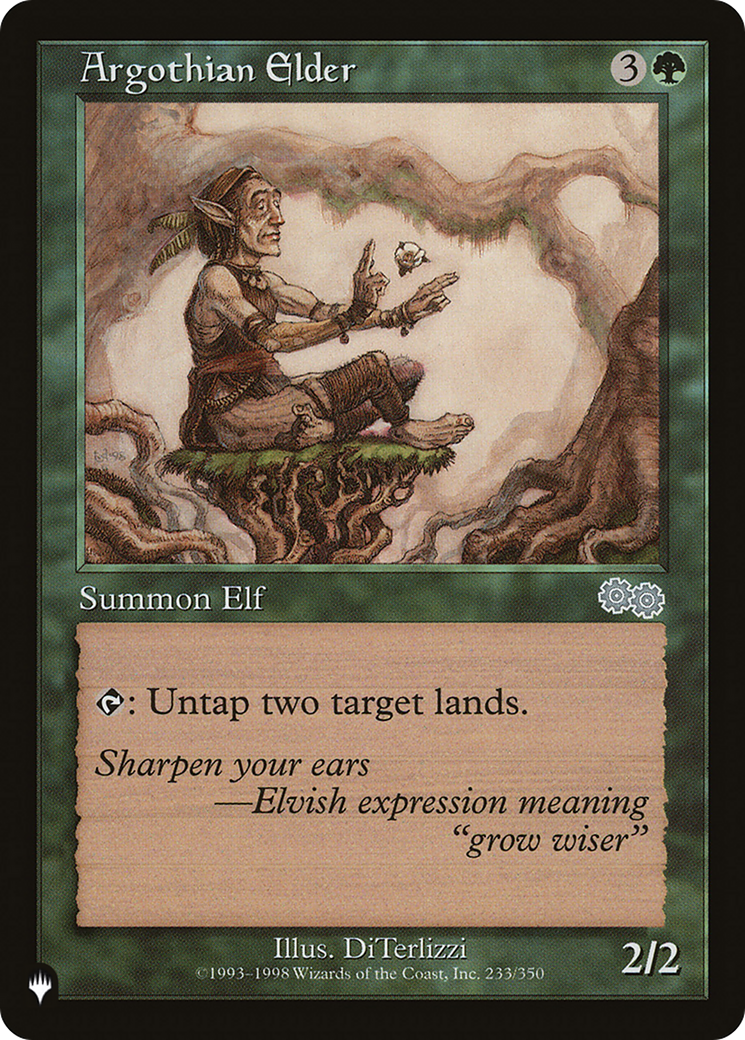 Argothian Elder (LIST-USG-233)  - The List
