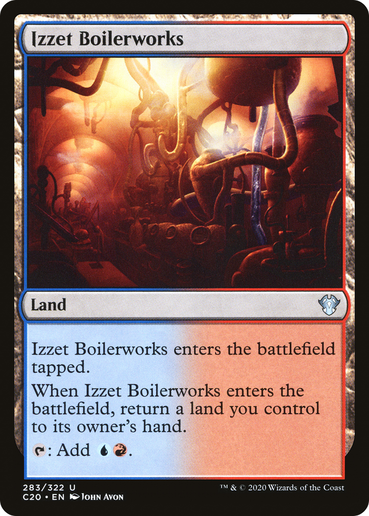 Izzet Boilerworks (C20-283)  - Commander 2020