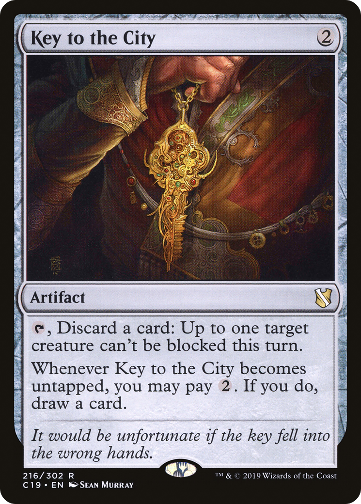Key to the City (C19-216)  - Commander 2019