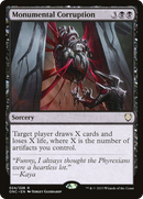 Monumental Corruption (ONC-024)  Foil - Phyrexia: All Will Be One Commander