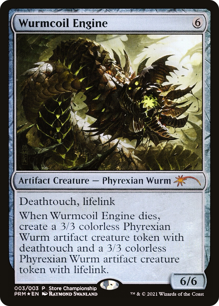 Wurmcoil Engine (PWP21-003)  Foil - Wizards Play Network 2021
