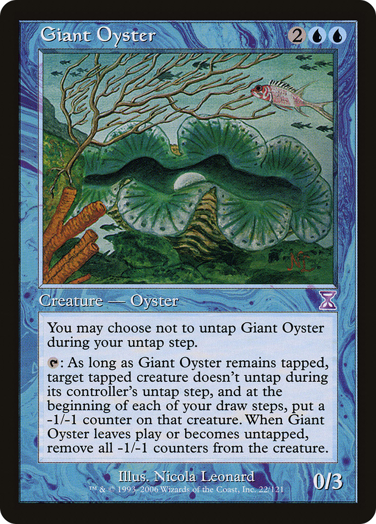 Giant Oyster (TSB-022)  - Time Spiral Timeshifted