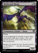 Mindwrack Harpy (CMM-869)  - Commander Masters: (enchantment)