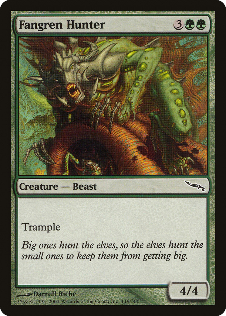 Fangren Hunter (MRD-119)  Foil - Mirrodin