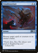 Unsubstantiate (M21-082)  Foil - Core Set 2021