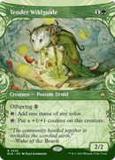 Tender Wildguide (Showcase) (BLB-325) - Bloomburrow: (Showcase) (Borderless) Foil