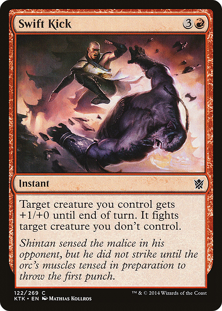 Swift Kick (KTK-122)  - Khans of Tarkir