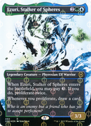 Ezuri, Stalker of Spheres (Showcase) (Step-and-Compleat Foil) (ONE-460)  Foil - Phyrexia: All Will Be One: (Showcase) (Borderless)