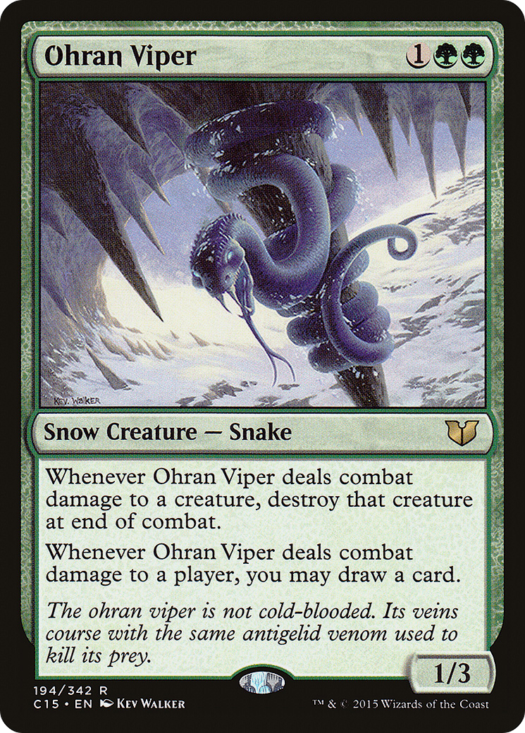 Ohran Viper (C15-194)  - Commander 2015
