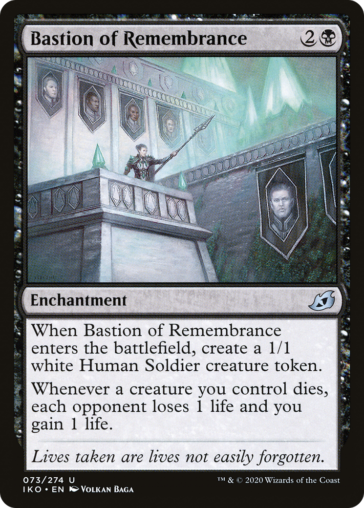 Bastion of Remembrance (IKO-073)  Foil - Ikoria: Lair of Behemoths