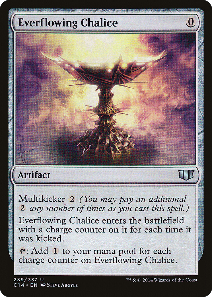 Everflowing Chalice (C14-239)  - Commander 2014