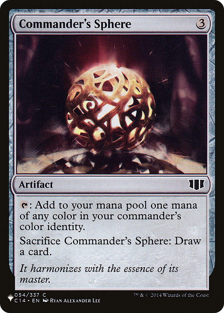 Commander's Sphere (LIST-C14-54)  - The List