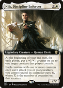 Nils, Discipline Enforcer (Extended Art) (C21-347)  - Commander 2021: (Extended Art)