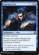 Gaseous Form (LIST-EMA-51)  - The List